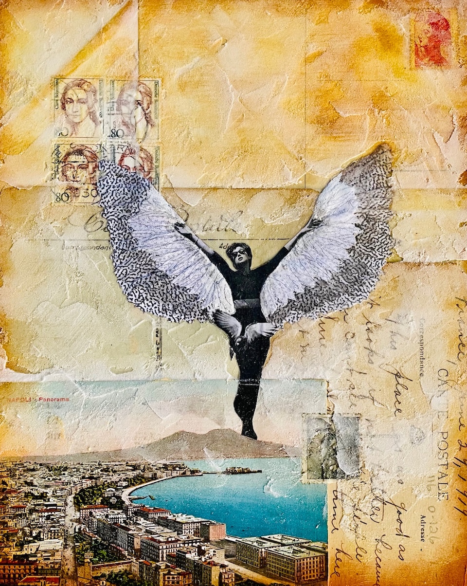 Commissioned painting by Melissa Stickl