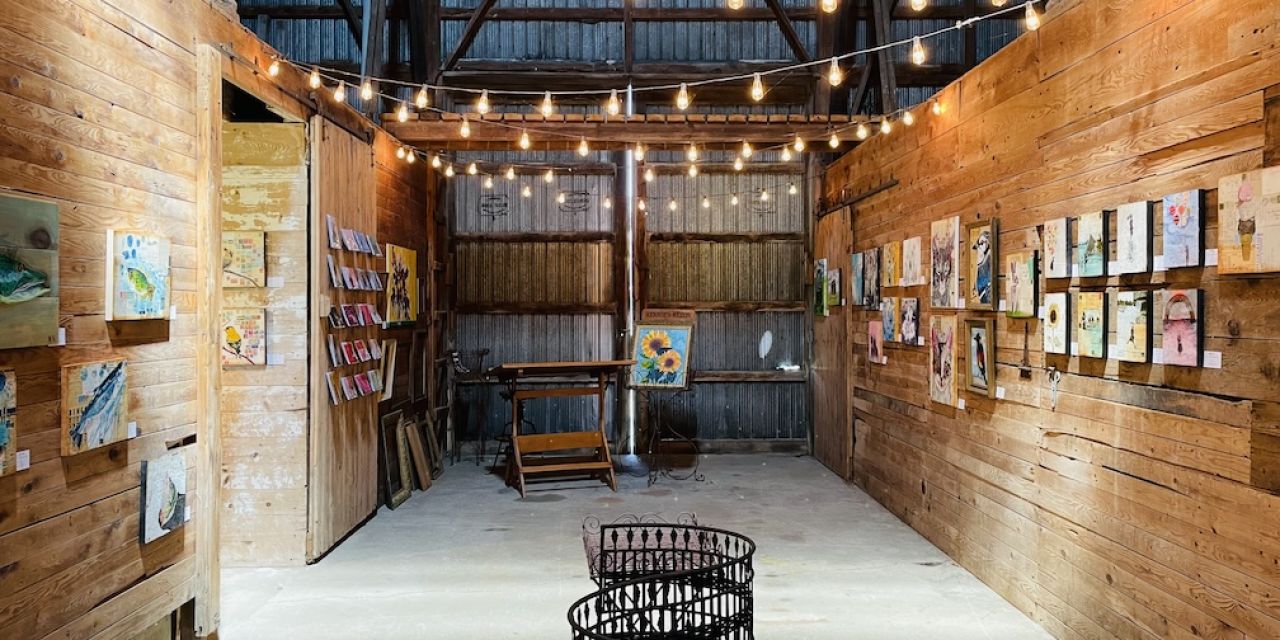 Interior Art & Event Space at J&M Farm Studio